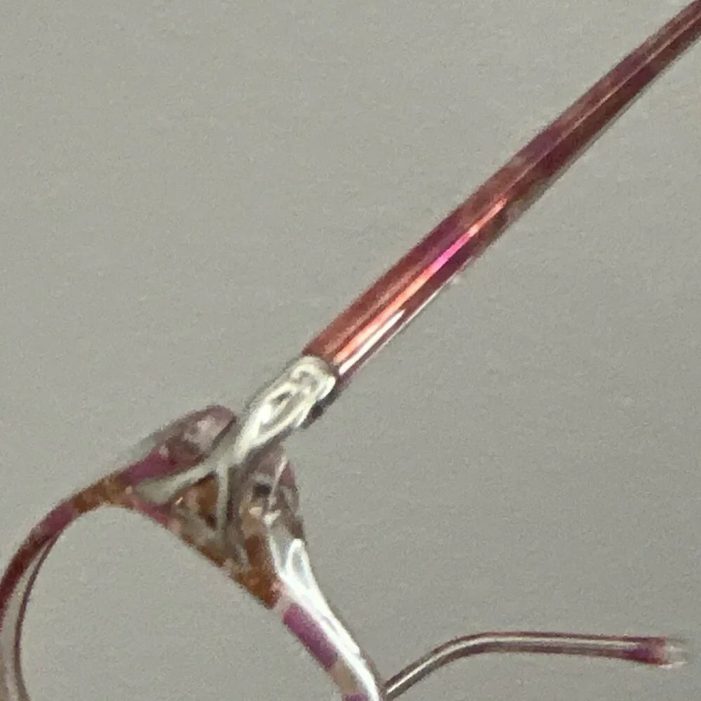 Jubilee 5675 Eyeglasses Frames Burgundy /Marble 50-17-135 pre owned